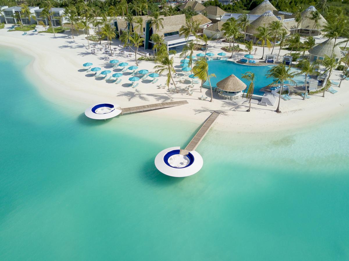 Kandima Maldives - 50 Percent Off On Return Domestic Flight Transfers On Stays 4 Nights Or More Between 01 Apr & 10 Oct 2025 Kudahuvadhoo Esterno foto Aerial view of the beach at the resort